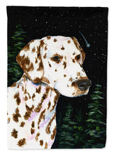 Load image into Gallery viewer, Starry Night Dalmatian Garden Flag - Outdoor Decorative Yard Flag