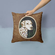 Load image into Gallery viewer, Starry Night Dalmatian Throw Pillow - 14x14 Decorative Pillow – Art for Your Home &amp; Patio