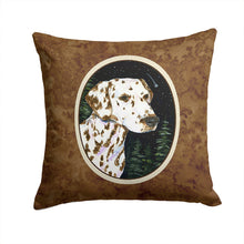 Load image into Gallery viewer, Starry Night Dalmatian Throw Pillow - 14x14 Decorative Pillow – Art for Your Home &amp; Patio