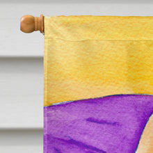 Load image into Gallery viewer, Lady with her Chihuahua Flag Canvas House Size