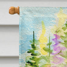 Load image into Gallery viewer, Lady driving with her Chow Chow Flag Canvas House Size