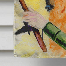 Load image into Gallery viewer, Lady driving with her Chow Chow Flag Canvas House Size