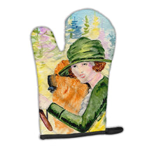 Load image into Gallery viewer, Lady driving with her Chow Chow Oven Mitt SS8527OVMT