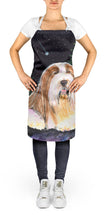 Load image into Gallery viewer, Starry Night Bearded Collie Apron – Artist-Designed Kitchen, BBQ &amp; Craft Apron