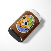 Load image into Gallery viewer, Woman driving with her Boston Terrier Can or Bottle Beverage Insulator Hugger