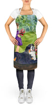 Load image into Gallery viewer, Little Girl with her Bernese Mountain Dog Apron – Artist-Designed Kitchen, BBQ &amp; Craft Apron