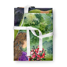 Load image into Gallery viewer, Little Girl with her Bernese Mountain Dog Apron – Artist-Designed Kitchen, BBQ &amp; Craft Apron