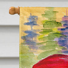 Load image into Gallery viewer, Lady driving with her Shih Tzu Flag Canvas House Size
