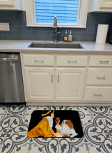 Load image into Gallery viewer, Lady with her Japanese Chin Machine Washable Memory Foam Mat SS8540RUG