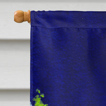 Load image into Gallery viewer, Lady with her Corgi Flag Canvas House Size