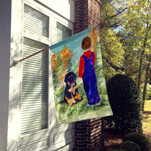 Load image into Gallery viewer, Tibetan Mastiff Flag Canvas House Size