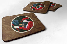 Load image into Gallery viewer, Lady driving with her Rottweiler Coasters - Set of 4 Lightweight Foam, Absorbent Drink Coasters