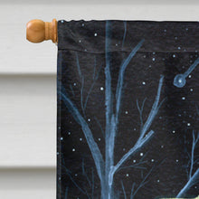 Load image into Gallery viewer, Starry Night Tibetan Mastiff Flag Canvas House Size