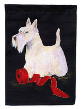 Load image into Gallery viewer, Scottish Terrier Flag Canvas House Size