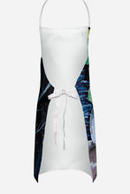 Load image into Gallery viewer, Snowman with Keeshond Apron – Artist-Designed Kitchen, BBQ &amp; Craft Apron