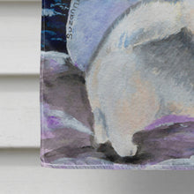Load image into Gallery viewer, Snowman with Keeshond Flag Canvas House Size