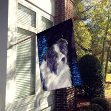 Load image into Gallery viewer, Starry Night Border Collie Flag Canvas House Size