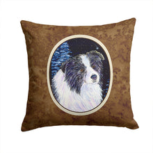 Load image into Gallery viewer, Starry Night Border Collie Throw Pillow - 14x14 Decorative Pillow – Art for Your Home &amp; Patio