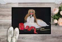Load image into Gallery viewer, Shih Tzu Doormat - 24x36 Decorative Floor Mat – Indoor/Outdoor Rug with Artistic Flair Doormat
