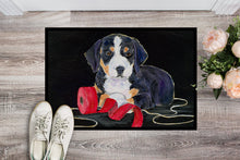 Load image into Gallery viewer, Entlebucher Mountain Dog Doormat - 24x36 Decorative Floor Mat – Indoor/Outdoor Rug with Artistic Flair Doormat