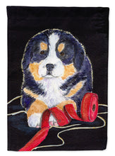 Load image into Gallery viewer, Bernese Mountain Dog Flag Canvas House Size