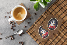 Load image into Gallery viewer, Bernese Mountain Dog Coasters - Set of 4 Lightweight Foam, Absorbent Drink Coasters