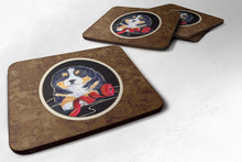 Load image into Gallery viewer, Bernese Mountain Dog Coasters - Set of 4 Lightweight Foam, Absorbent Drink Coasters