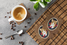 Load image into Gallery viewer, Corgi Coasters - Set of 4 Lightweight Foam, Absorbent Drink Coasters