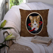 Load image into Gallery viewer, Corgi Throw Pillow - 14x14 Decorative Pillow – Art for Your Home &amp; Patio