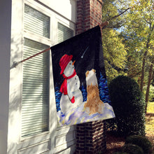 Load image into Gallery viewer, Australian Shepherd Flag Canvas House Size
