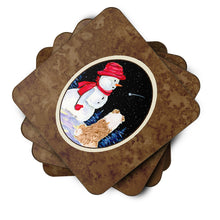 Load image into Gallery viewer, Australian Shepherd Coasters - Set of 4 Lightweight Foam, Absorbent Drink Coasters