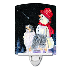 Load image into Gallery viewer, Australian Shepherd Ceramic Night Light SS8574CNL
