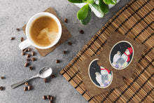 Load image into Gallery viewer, Australian Shepherd Coasters - Set of 4 Lightweight Foam, Absorbent Drink Coasters