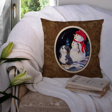 Load image into Gallery viewer, Bernese Mountain Dog Throw Pillow - 14x14 Decorative Pillow – Art for Your Home &amp; Patio