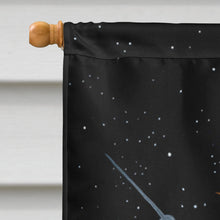 Load image into Gallery viewer, Golden Retriever Flag with Snowman in red Hat Canvas House Size
