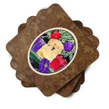 Load image into Gallery viewer, Golden Retriever Coasters - Set of 4 Lightweight Foam, Absorbent Drink Coasters