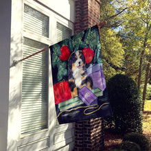 Load image into Gallery viewer, Bernese Mountain Dog Flag Canvas House Size