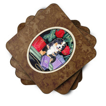 Load image into Gallery viewer, Bernese Mountain Dog Coasters - Set of 4 Lightweight Foam, Absorbent Drink Coasters