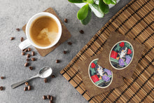 Load image into Gallery viewer, Bernese Mountain Dog Coasters - Set of 4 Lightweight Foam, Absorbent Drink Coasters