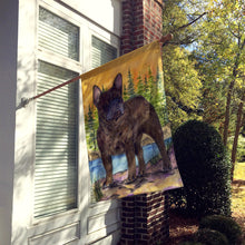 Load image into Gallery viewer, French Bulldog Flag Canvas House Size