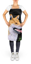Load image into Gallery viewer, Shiba Inu Apron – Artist-Designed Kitchen, BBQ &amp; Craft Apron