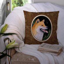 Load image into Gallery viewer, Shiba Inu Throw Pillow - 14x14 Decorative Pillow – Art for Your Home &amp; Patio