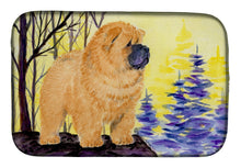 Load image into Gallery viewer, Chow Chow Dish Drying Mat – Absorbent, Artistic Kitchen Essentials SS8603DDM