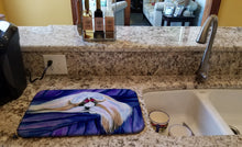 Load image into Gallery viewer, Shih Tzu Dish Drying Mat – Absorbent, Artistic Kitchen Essentials SS8605DDM