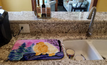 Load image into Gallery viewer, Pomeranian Dish Drying Mat – Absorbent, Artistic Kitchen Essentials SS8606DDM