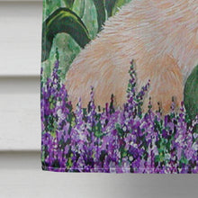 Load image into Gallery viewer, Golden Retriever Flag Canvas House Size