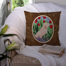 Load image into Gallery viewer, Golden Retriever Throw Pillow - 14x14 Decorative Pillow – Art for Your Home &amp; Patio