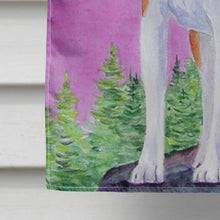 Load image into Gallery viewer, Basenji Flag Canvas House Size