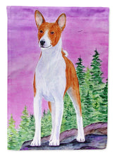 Load image into Gallery viewer, Basenji Flag Canvas House Size