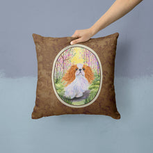 Load image into Gallery viewer, English Toy Spaniel Throw Pillow - 14x14 Decorative Pillow – Art for Your Home &amp; Patio